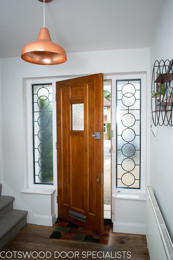 1930s Style Front Door With Small Window Cotswood Doors