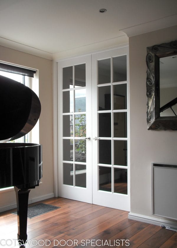 glazed internal doors with door frame Cotswood Doors London