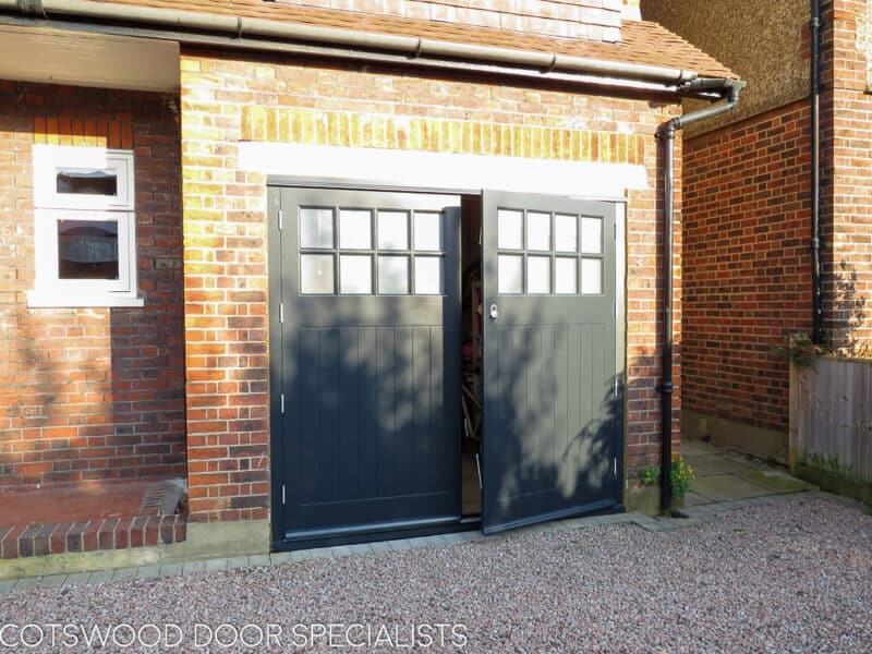 Side hung garage doors Cotswood Doors London